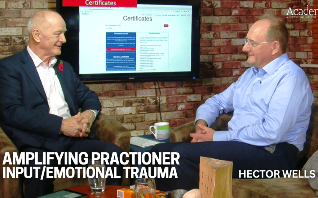 Amplifying Practitioner Input/Emotional Trauma