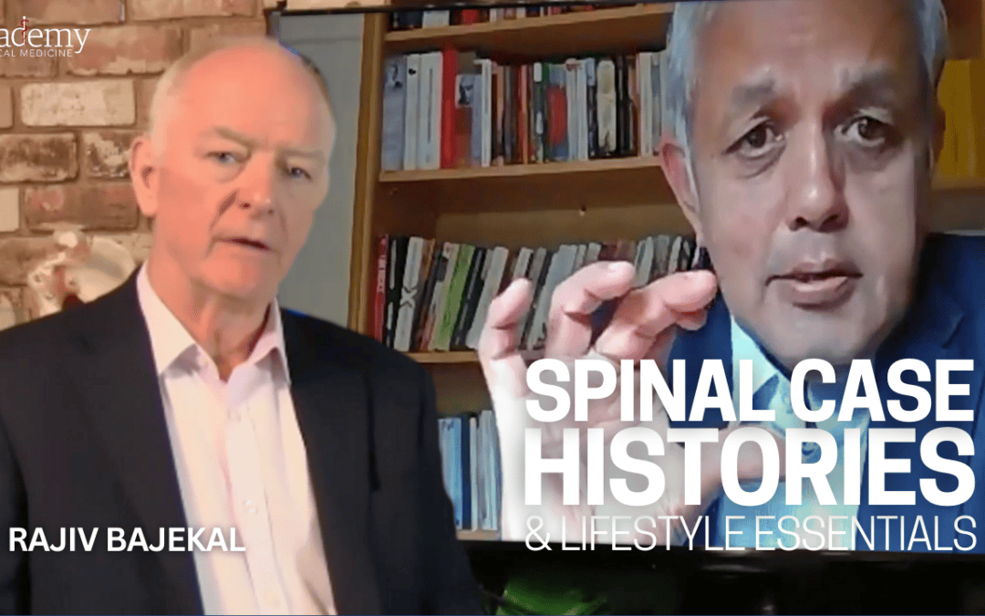 Spinal Case Histories and Lifestyle Essentials