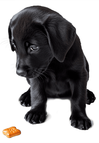 Puppy and Biscuit2