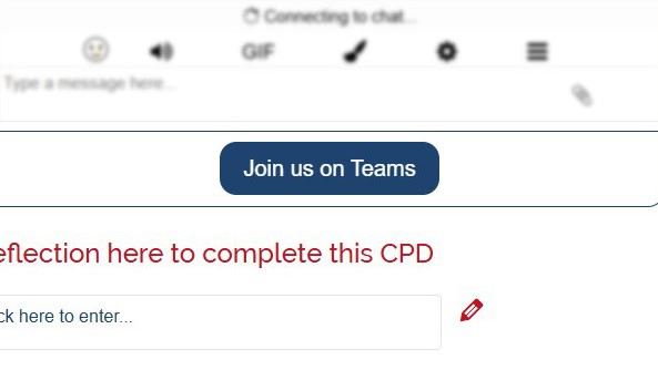 Teams Button Screenshot