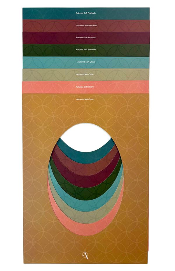 Accademia consulenza immagine kit di integrazione multimetodo autunno soft chiaro e profondo