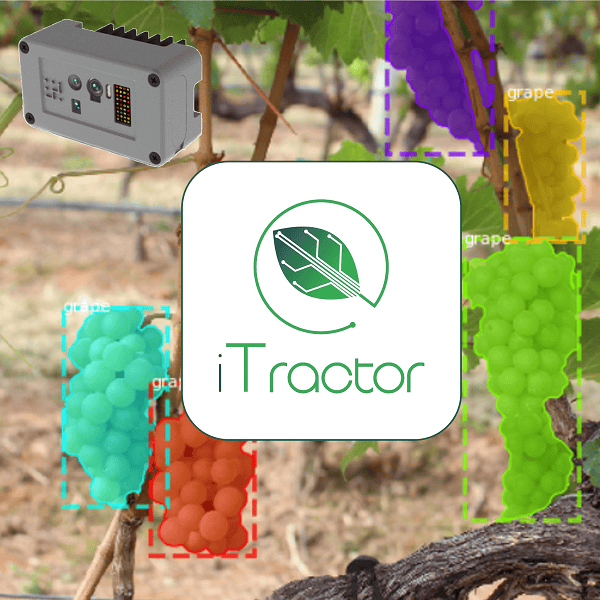 Sistema di monitoraggio viticoltura con sensori e tecnologia iTractor.