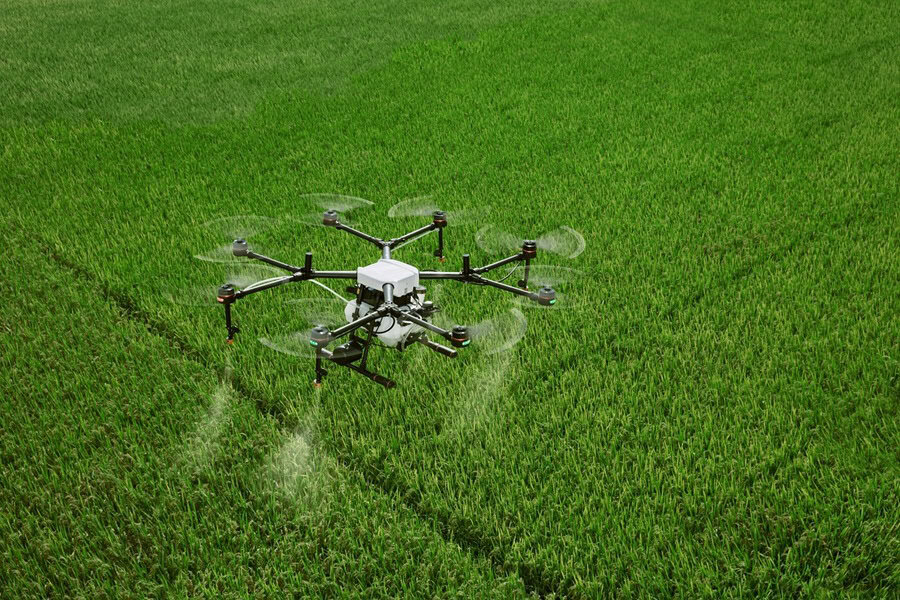 trattamenti con drone