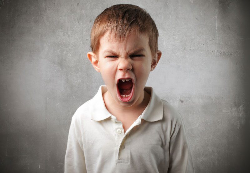A child yelling in anger | Explore Gold Coast Psychologists anger management solutions for children | Alegna Solutions