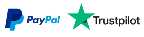 Punta Cana PayPal and Trustpilot logos representing secure payment options and customer reviews.