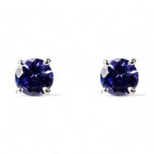ROSA Tanzanite Stud Earrings
