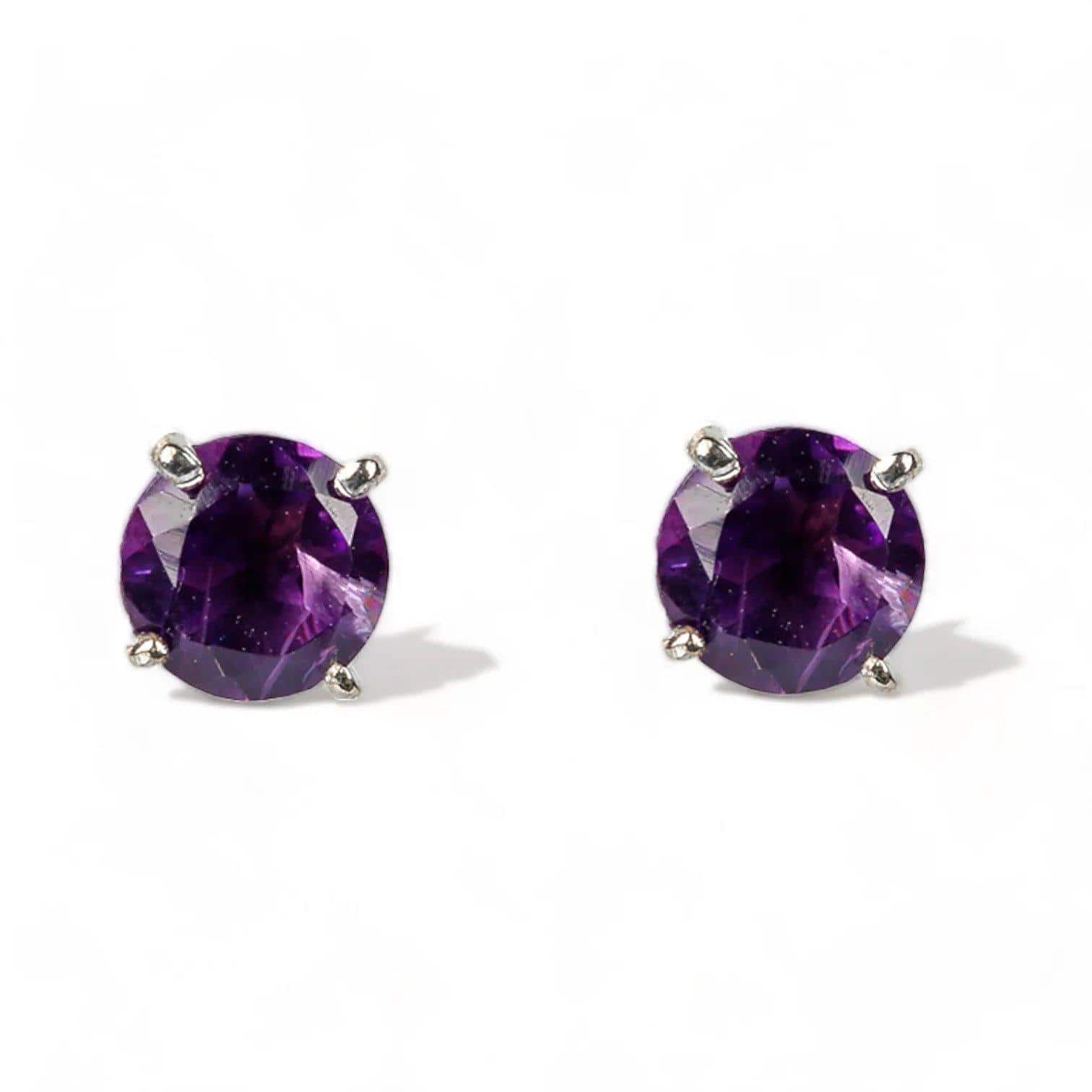 ROSA Amethyst Stud - Εικόνα 2