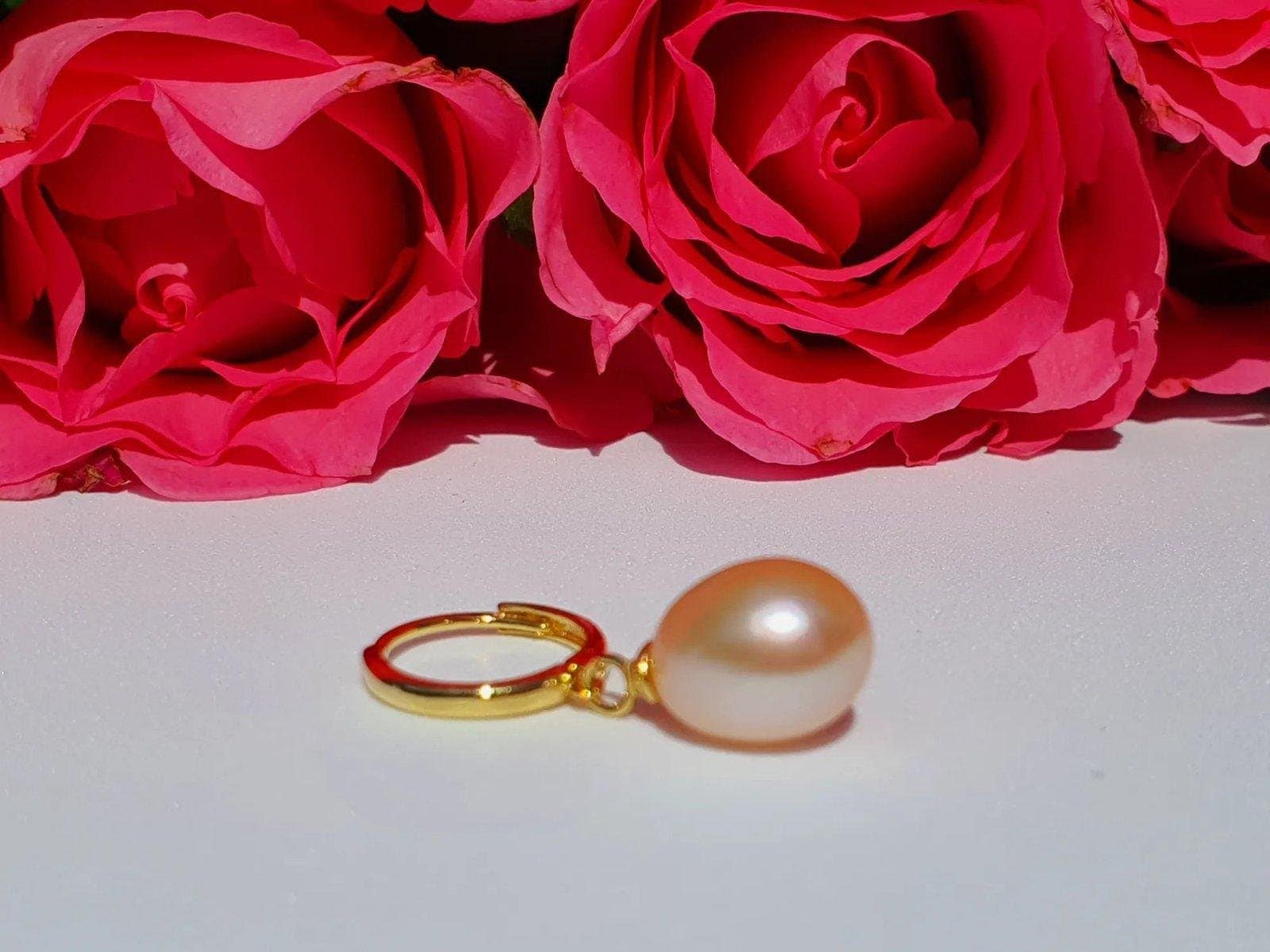 PERLA Natural Pearl Drop Earrings - Εικόνα 3