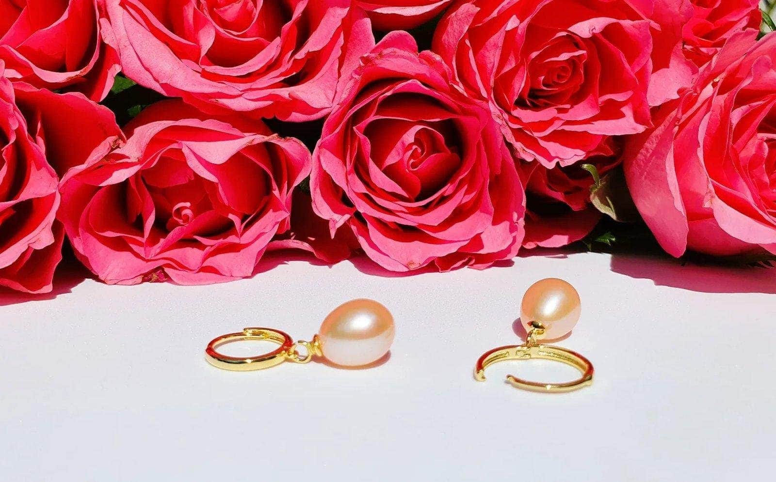 PERLA Natural Pearl Drop Earrings - Εικόνα 2