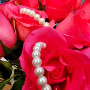 ESPERANZA Big Freshwater Pearl Hoop Earrings