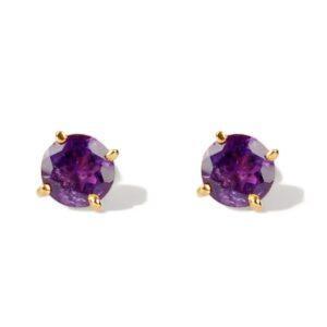 ROSA Amethyst Stud