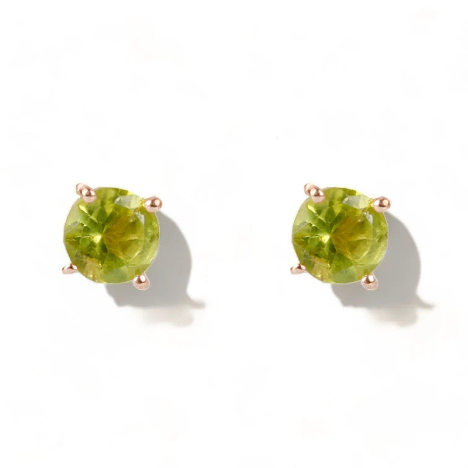 Σκουλαρίκια ROSA Peridot Stud