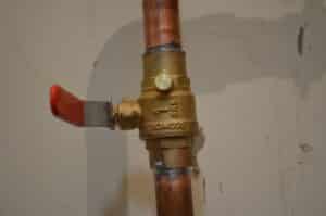 Main shut off valve