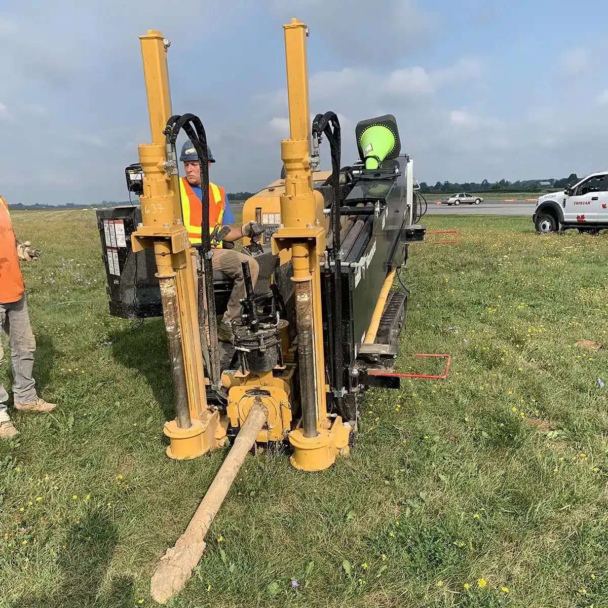 Directional drilling by Anta Plumbing team