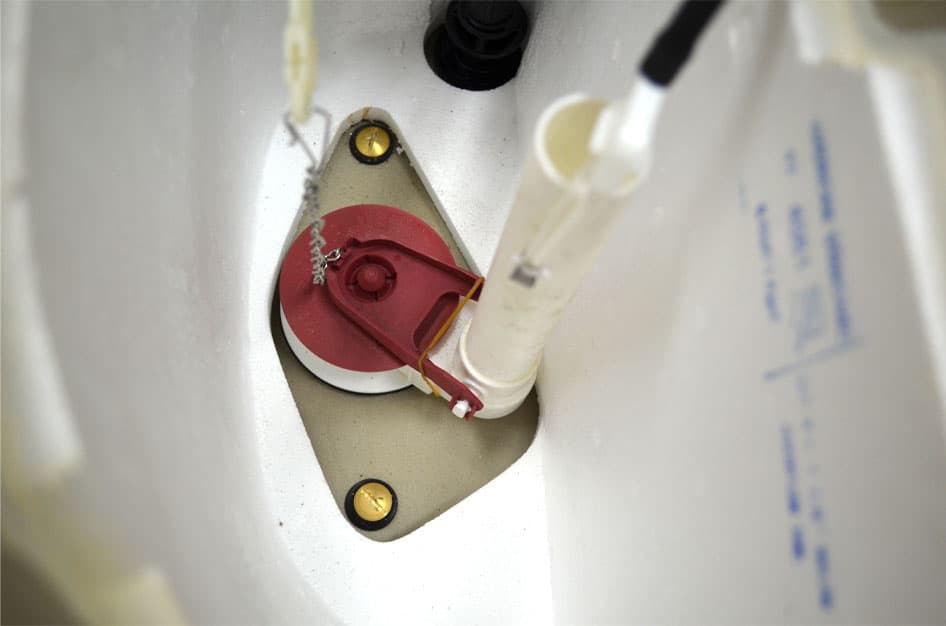Measuring an existing toilet and tank