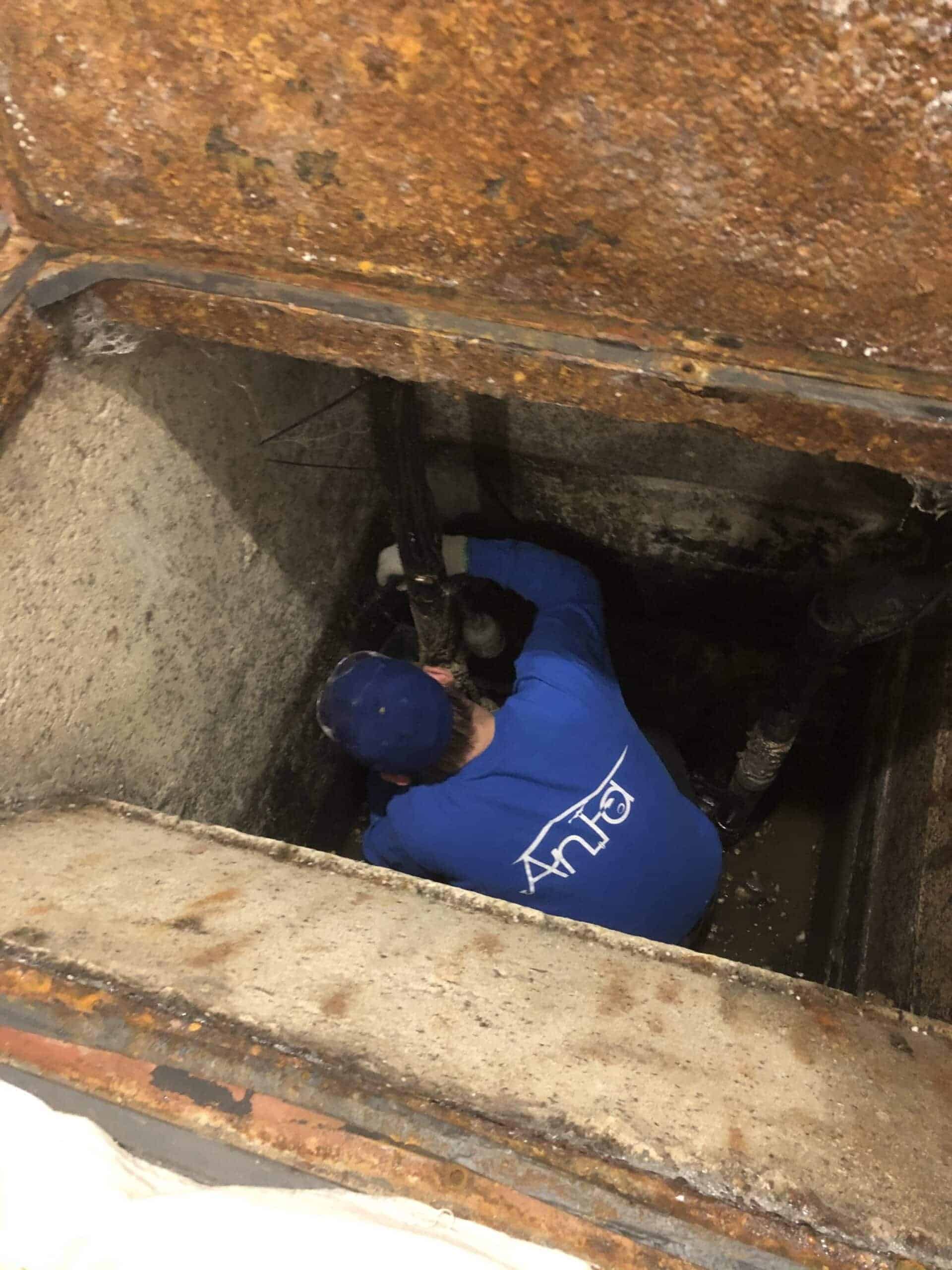 Sump pump installation