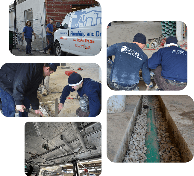 Professional plumbing services by Anta's expert team