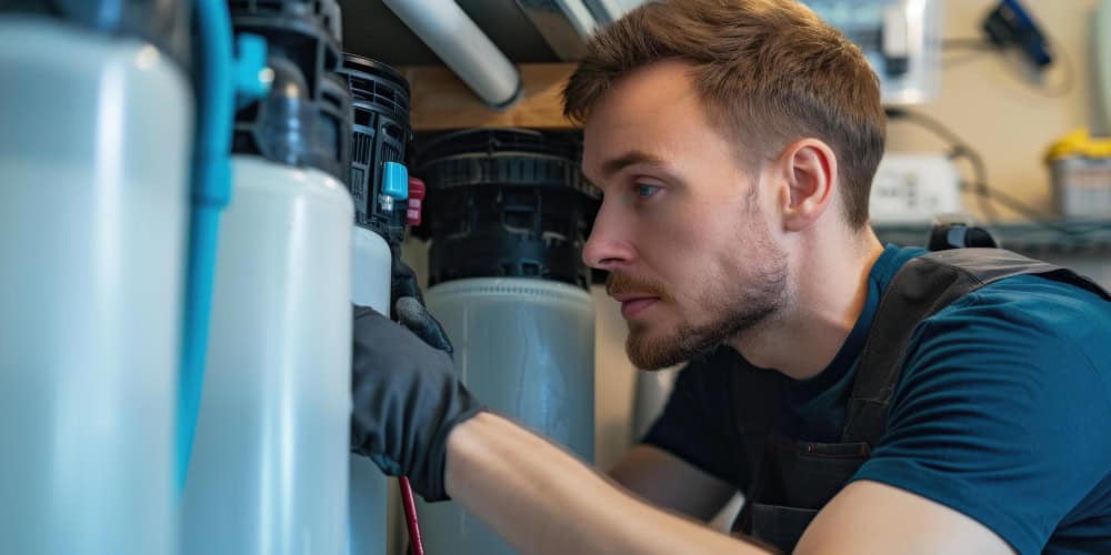 Installation of Reverse Osmosis Water Filter