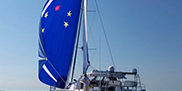 Moonrise sailing Antares 44i