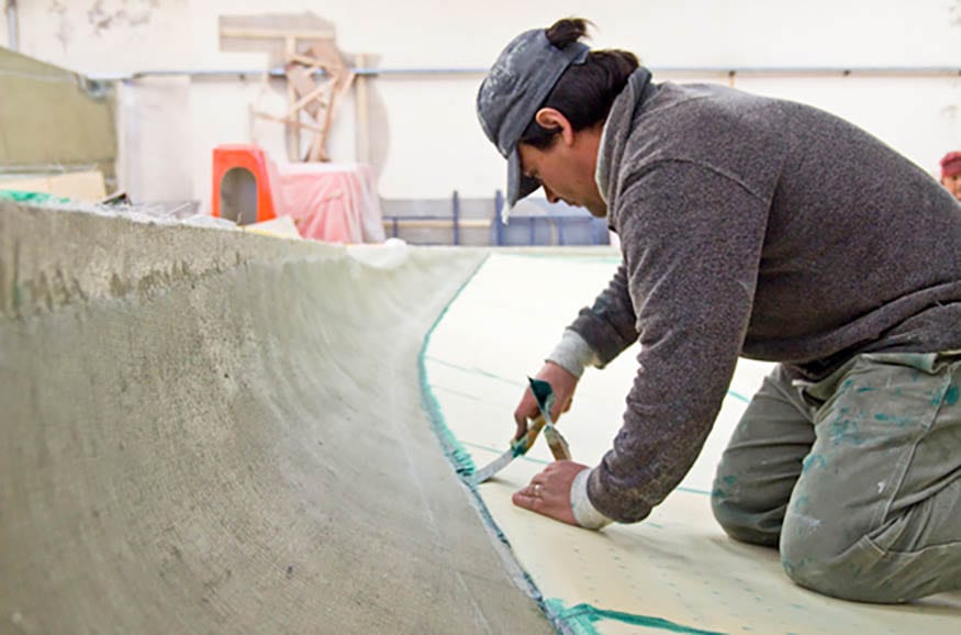 Coring and Layup steps for Antares 44 GS