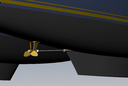 Antares Shaft Drive Illustration