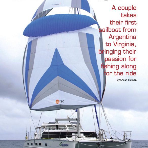 Shaun and Neil sailed their Antares 44i Escapade 5,000 miles from Argentina to Virginia, proving its bluewater capability and liveaboard comfort.