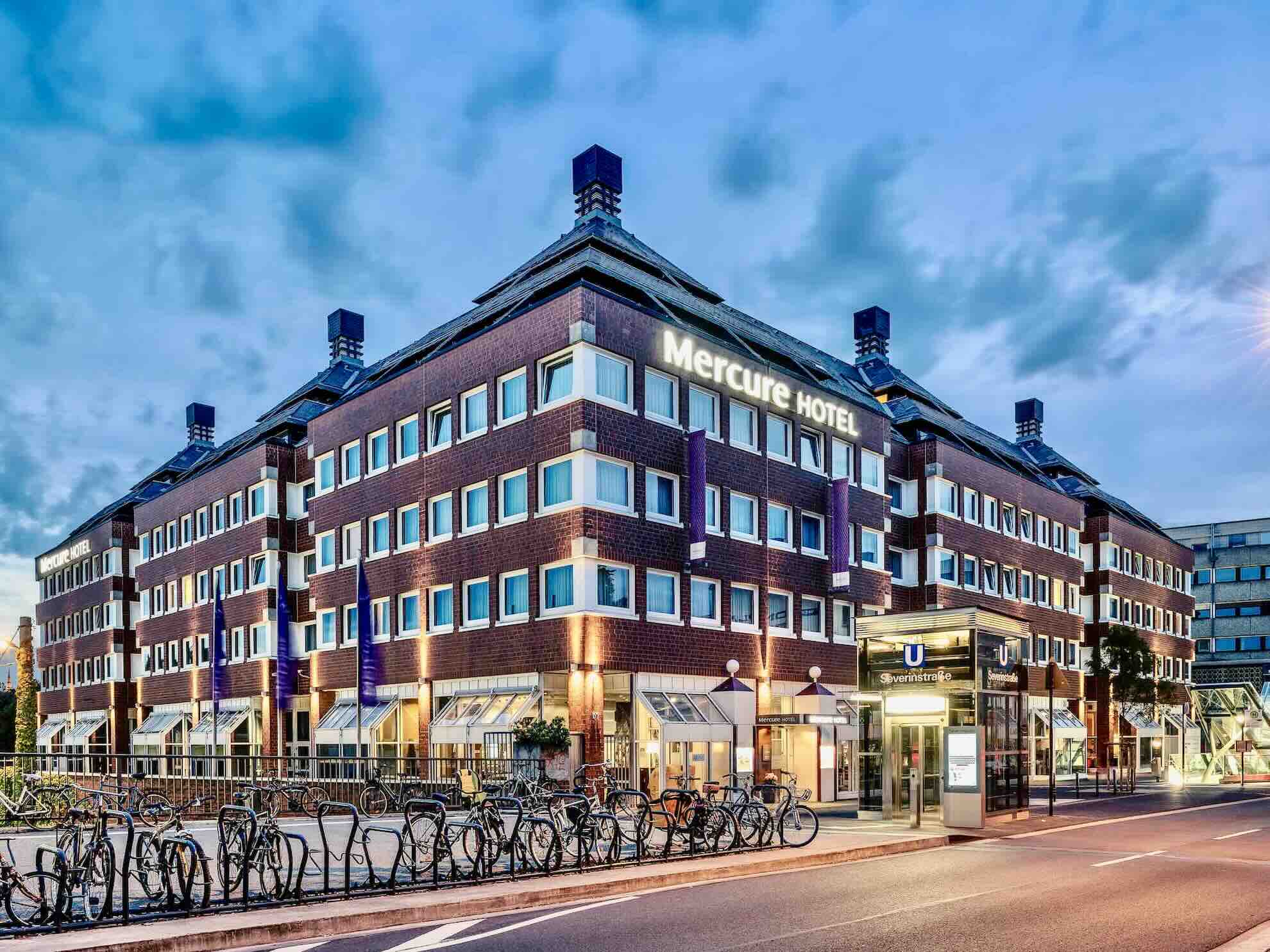 Zeitmanagement Seminar Köln – Außenansicht des Mercure Hotel Severinshof als Seminarlocation