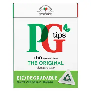 Asiatische Lebensmittel Online-Shop, PG Tips Schwarzer Tee, 160 Beutel, nachhaltige Verpackung.