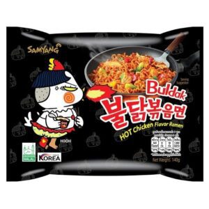 Asiatischer Hot Chicken Ramennudeln, 140g, im Online-Shop.
