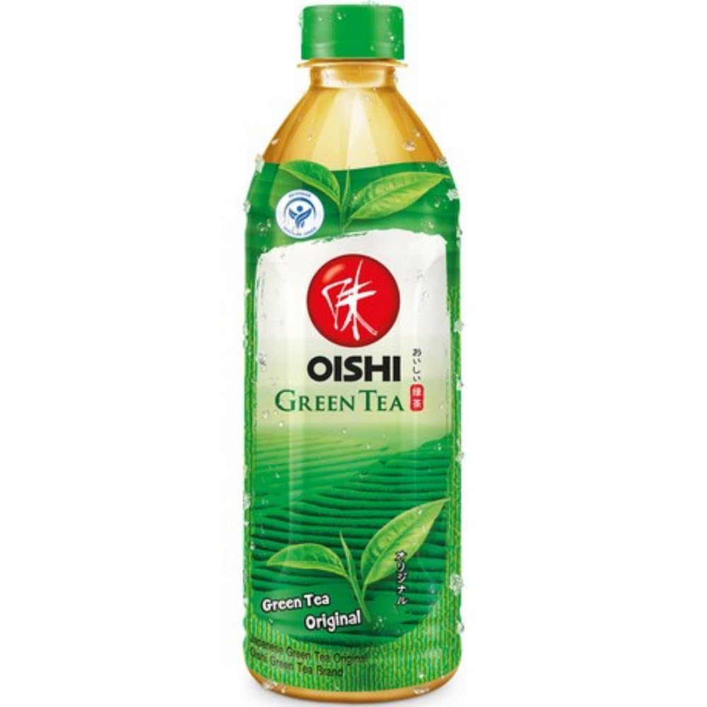 OISHI Grüner Tee 500 ml Flasche, asiatische Lebensmittel Online-Shop.