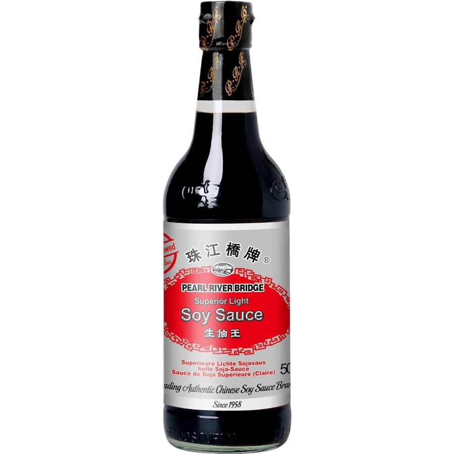 Asiatischer Lebensmittelladen - Flasche mit Sojasauce, 500 ml.