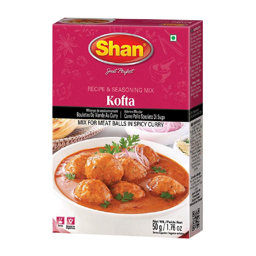 Asiatischer Lebensmittel Online-Shop, Shan Kofta Masala 50g, Gewürzmischung für Curry.