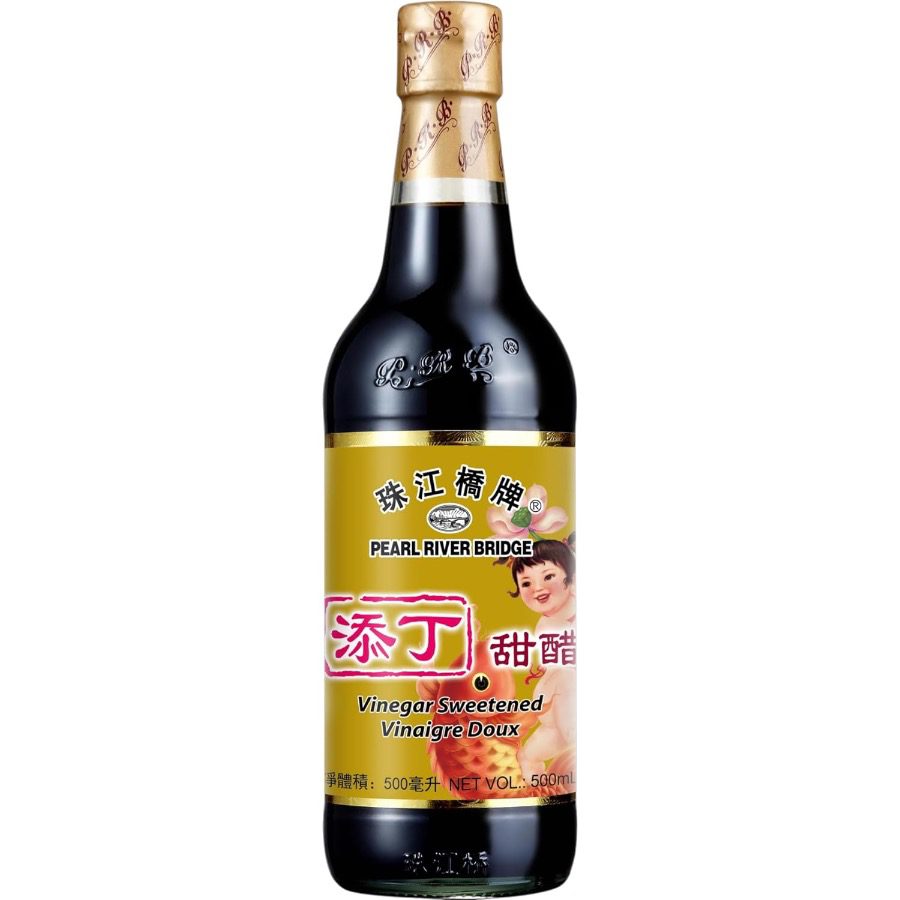 Asiatischer Reisessig für Kochen und Marinaden, 500 ml Flasche.