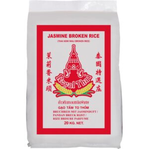 Asiatischer Lebensmittelladen - Jasmin Reis 20kg, hochwertiger Thai Reis im Beutel.