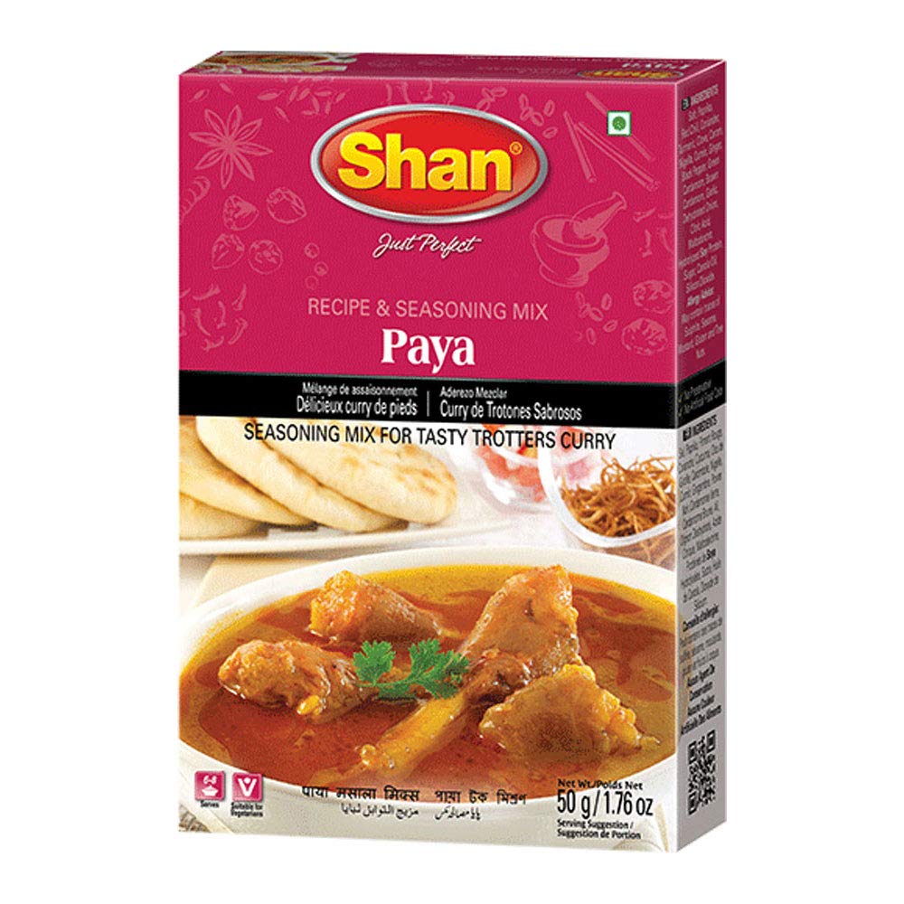 Asiatischer Paya Masala Gewürzmischung für Currygerichte, 50g, Shan.