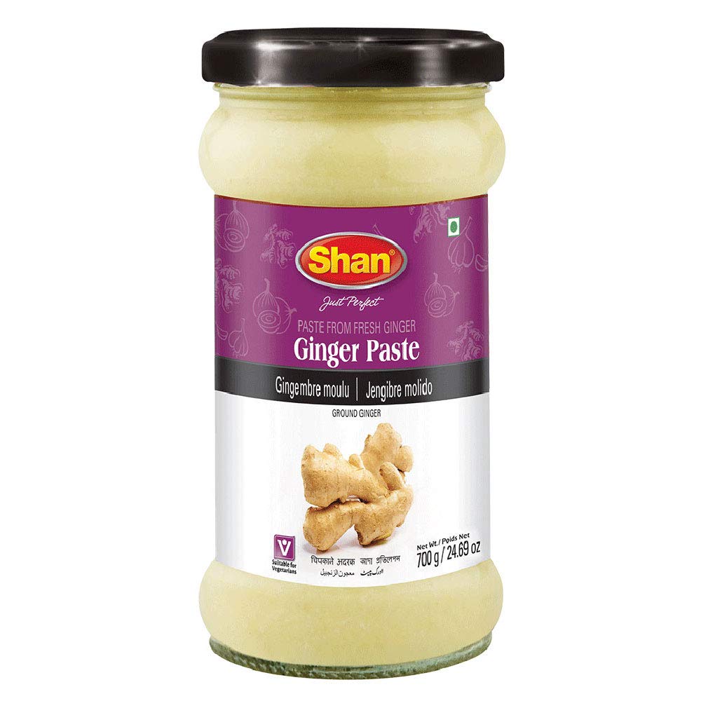Asiatische Lebensmittel Online-Shop, Ingwerpaste von Shan, 700g Glas.