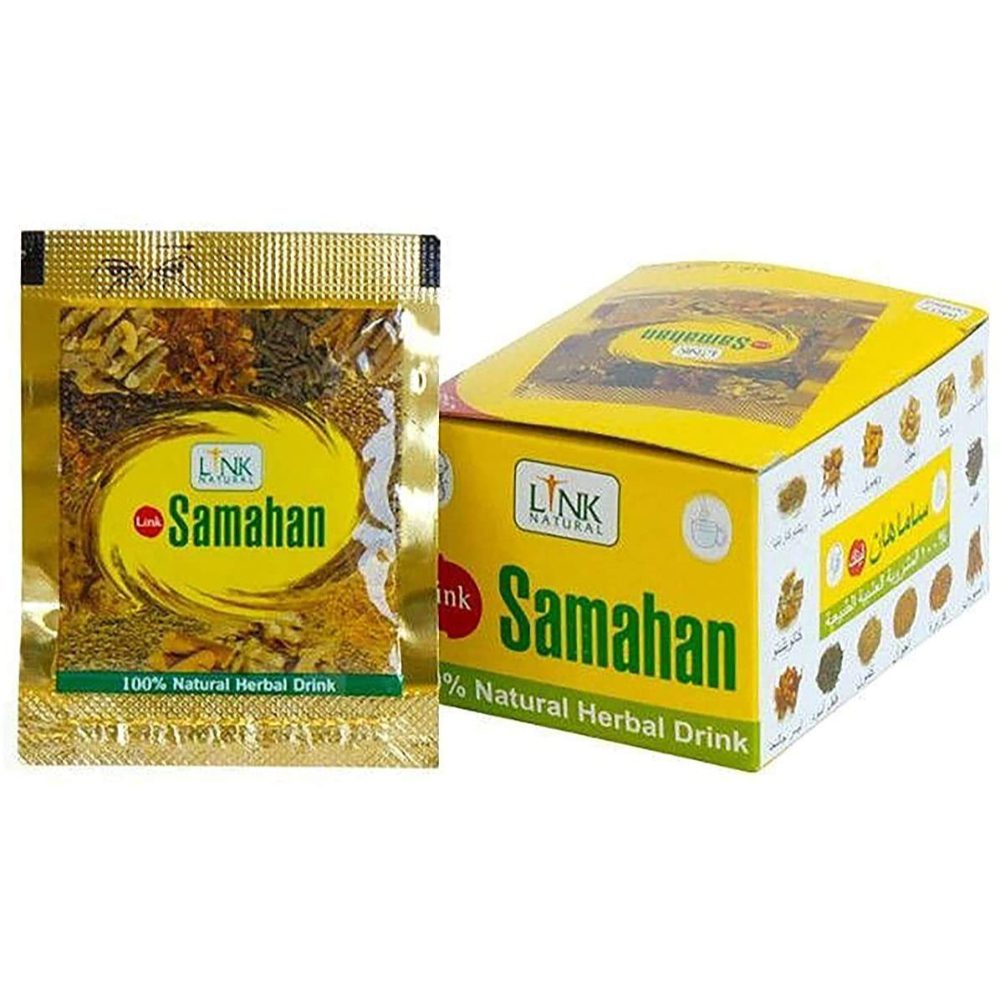 Samahan-Tee in Beutel, asiatischer Kräutertee, natürlicher Gesundheitsdrink.