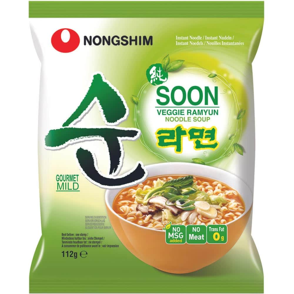 Asiatischer Lebensmittel Online-Shop, NONGSHIM Veggi Ramyun 120g.