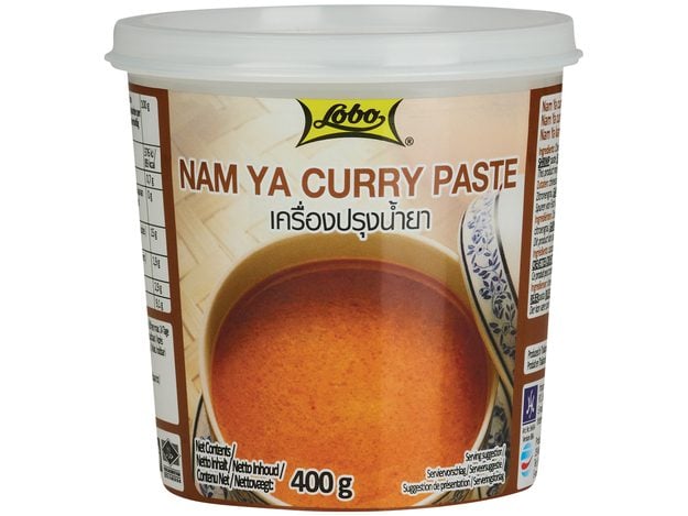 Lobo Nam Ya Currypaste 400g, asiatische Lebensmittel online kaufen.
