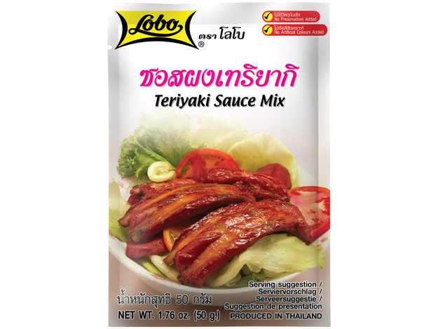 Asiatische Lebensmittel Online-Shop, Lobo Teriyaki-Sauce-Mischung 50g.