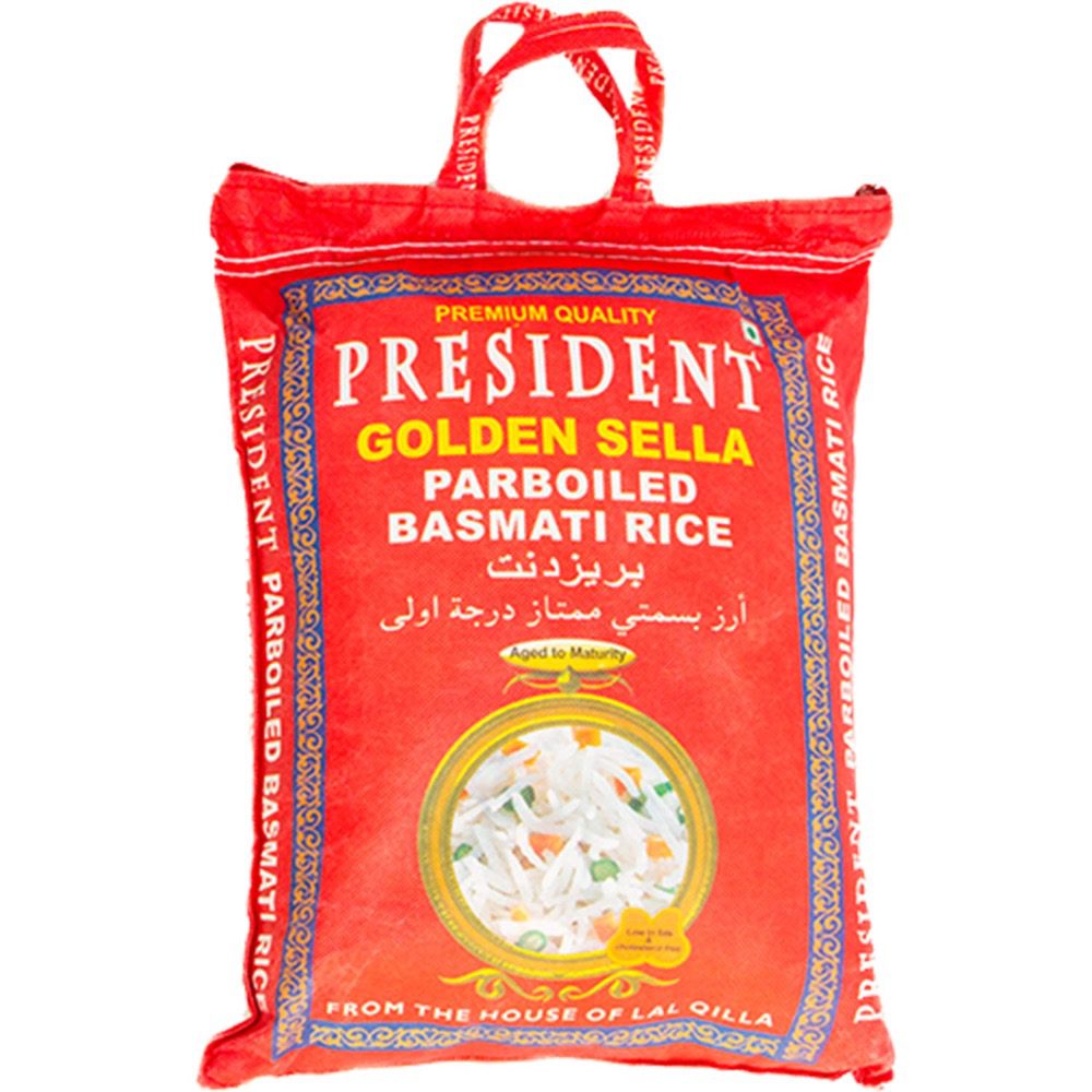 Asiatischer Golden Sella Reis 5kg für asiatische Gerichte.