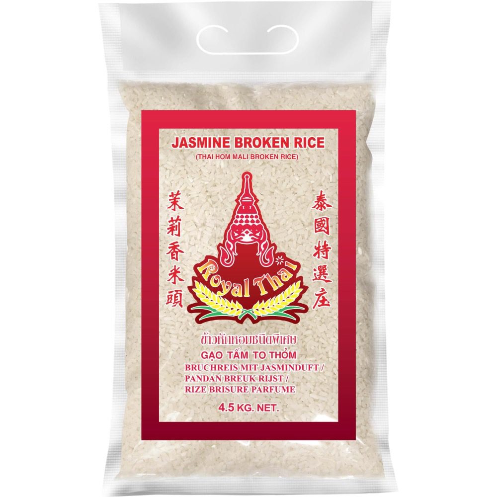 Asiatischer Lebensmittelladen - Jasmin Reis, 4,5kg, Thai-Hom-Mali-Broken-Rice.