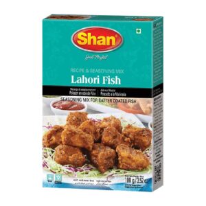 Asiatische Lebensmittel Online-Shop, Shan Lahori Fisch Gewürzmischung 100g.