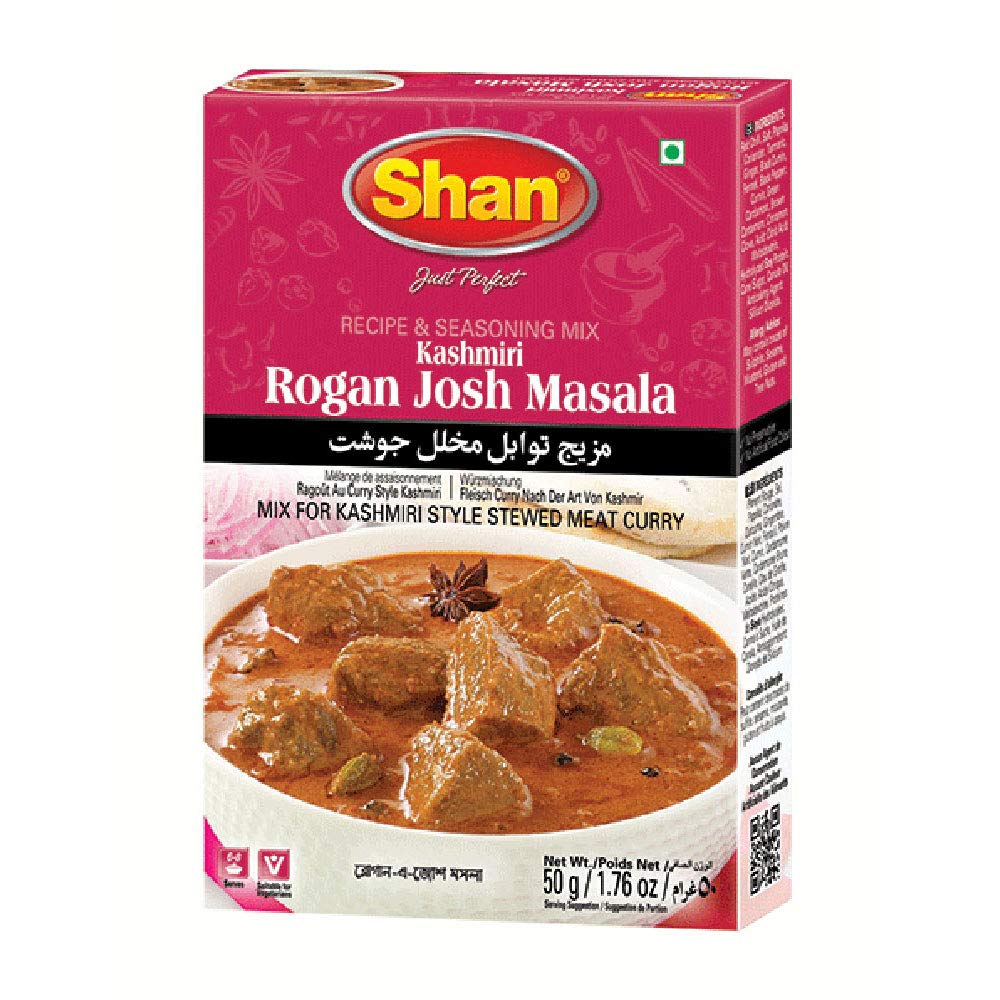 Asiatische Lebensmittel Online-Shop, Shan Rogan Josh Masala 50g.