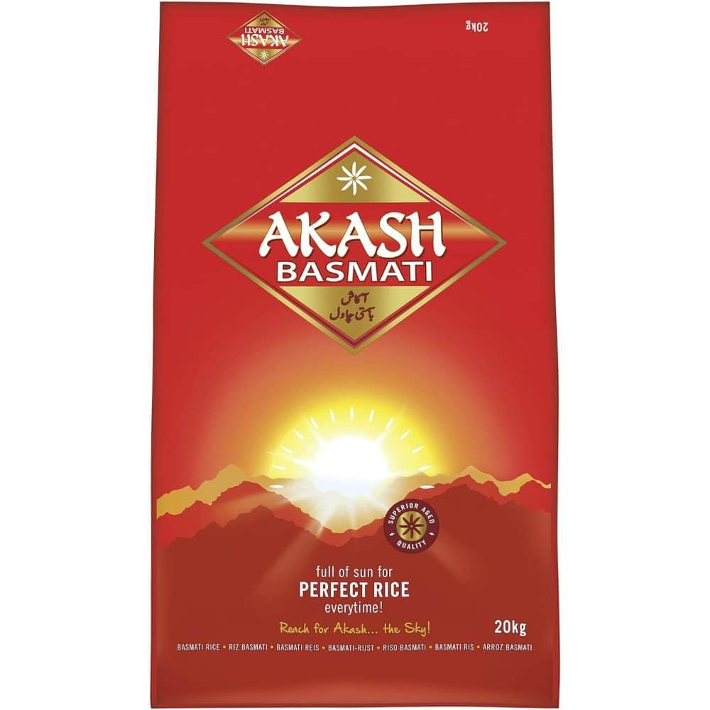 Asiatischer Basmati-Reis 20kg im Online-Shop, hochwertig und aromatisch, perfekt für asiatische Gerü.