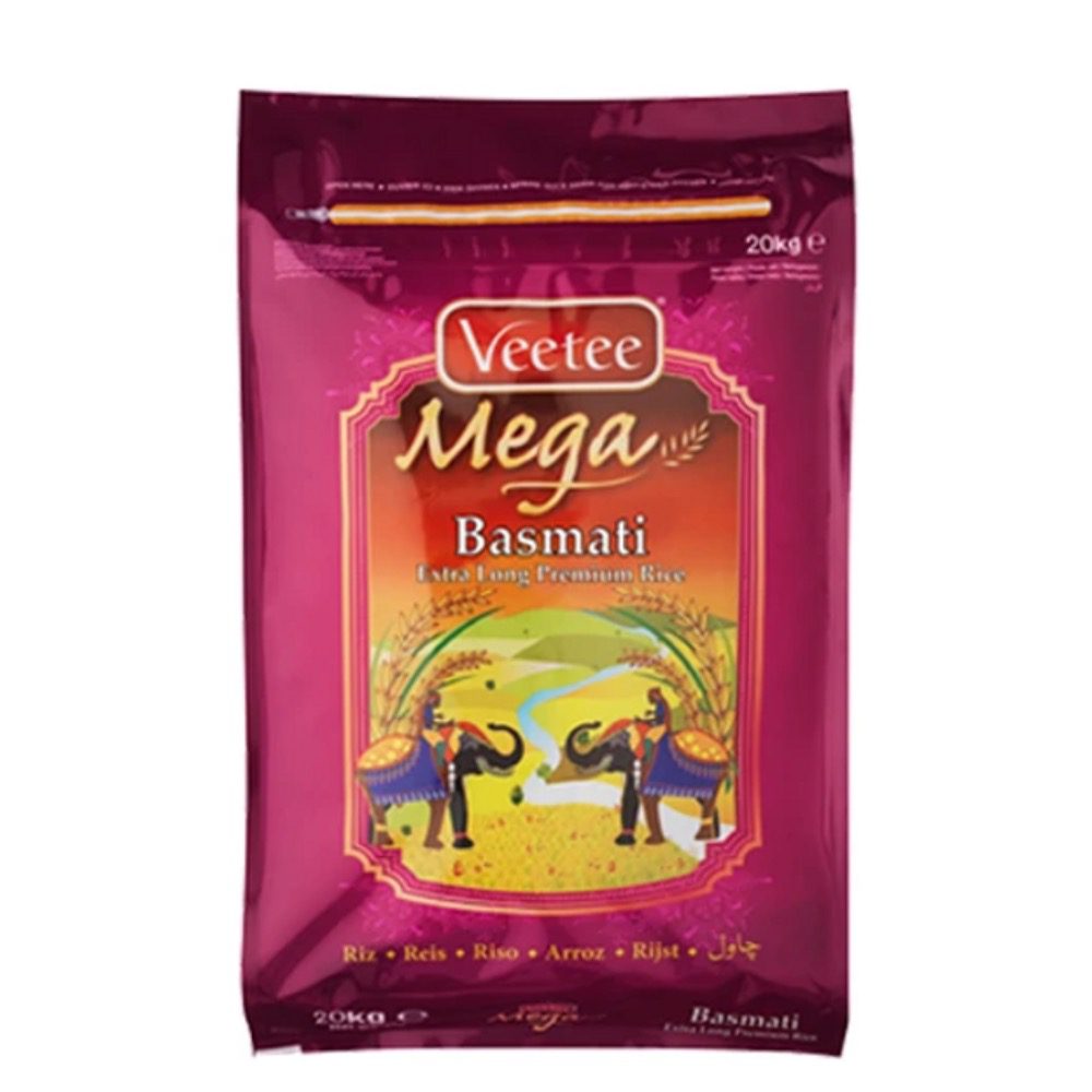 Asiatischer Basmati-Reis, 20kg, hochwertig, online kaufen.