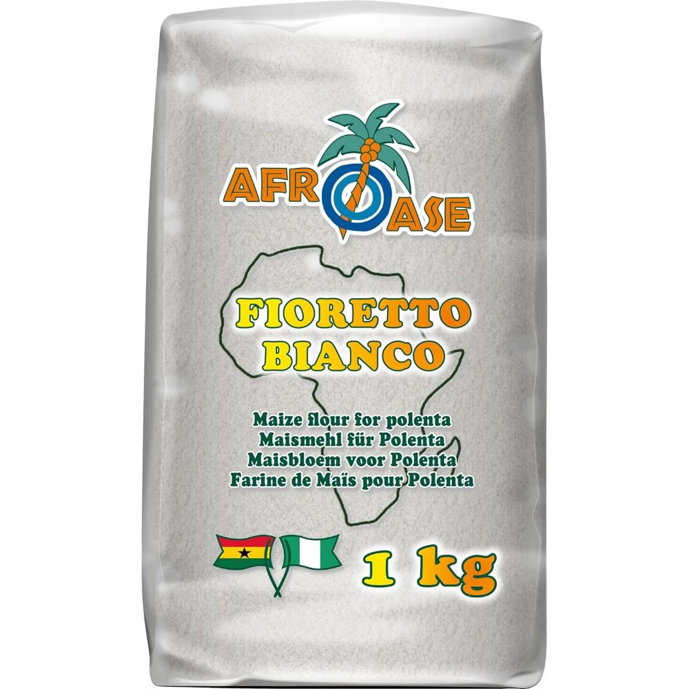 Asiatische Lebensmittel Online-Shop - AFROASE Maismehl 1kg.
