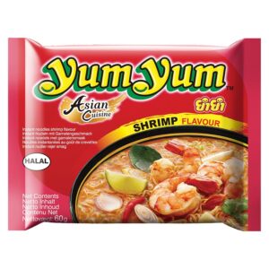 YumYum Shrimp Flavour Instant Nudeln, asiatische Lebensmittel Online-Shop.