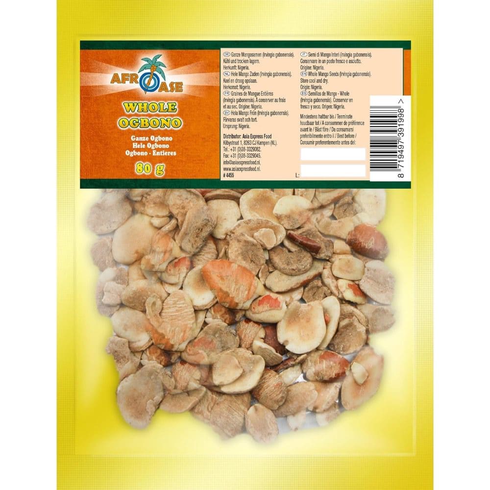 Asiatische Lebensmittel Online-Shop, Ogbono 80g, asiatischer Lebensmittelladen.