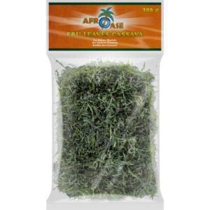 Asiatische Lebensmittel Online-Shop. Eru Blätter in Verpackung, 200g.